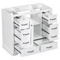 36 Inch Bathroom Vanity Cabinet Base White Storage 1 Door 6 Drawers, Customized
