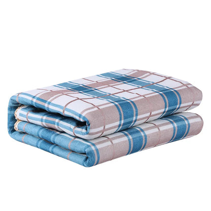 220V Coral Fleece Throw Heated Electric Sheet Heating Blanket Mattress