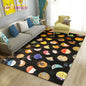 3D Classical Music Vintage Vinyl Record Area Rug, Carpet Rug for Living Room