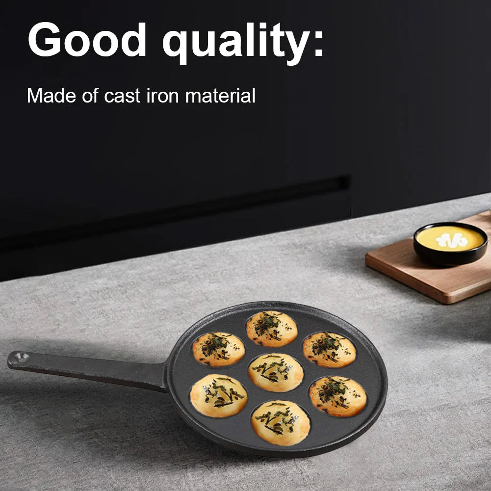 7 Holes Octopus Ball Maker Non-Stick Baking Pan